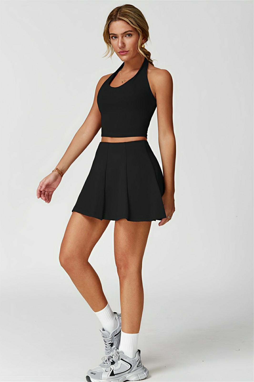 Emily Tennis Skirt With Shorts - ProvaFit