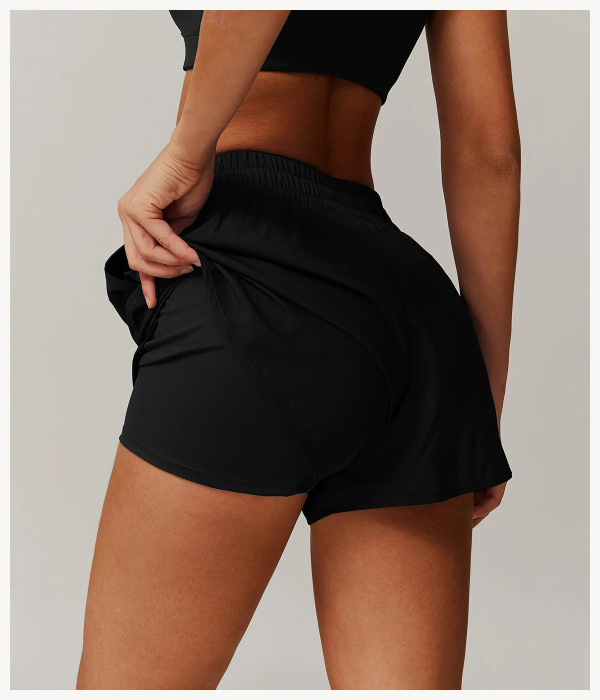 Jade Double Layer Shorts