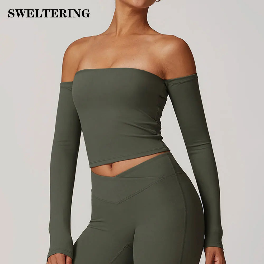 Camila Long Sleeved Crop Top