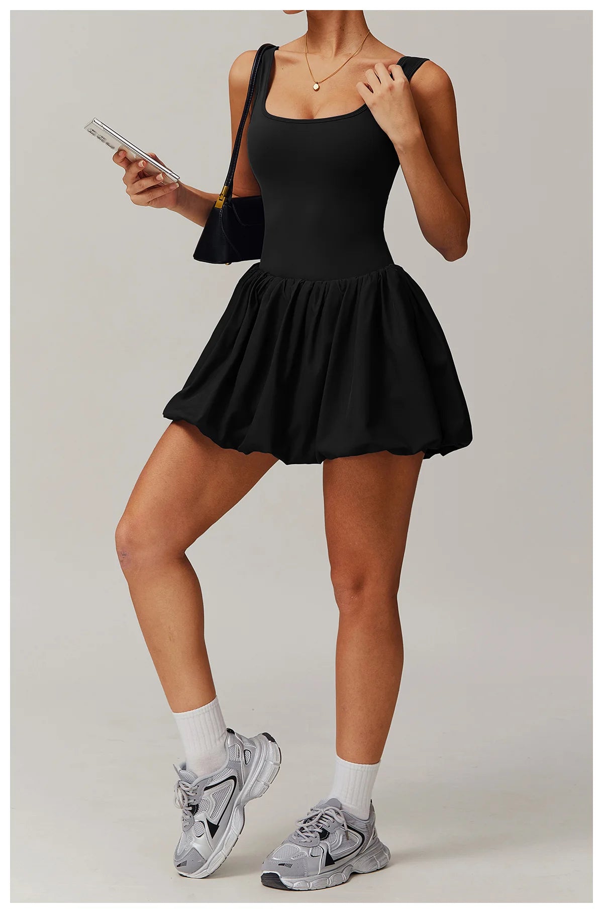 Iris Sports Dress With Shorts