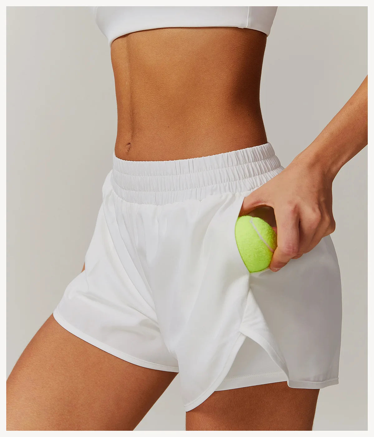 Jade Double Layer Shorts