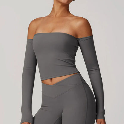 Camila Long Sleeved Crop Top