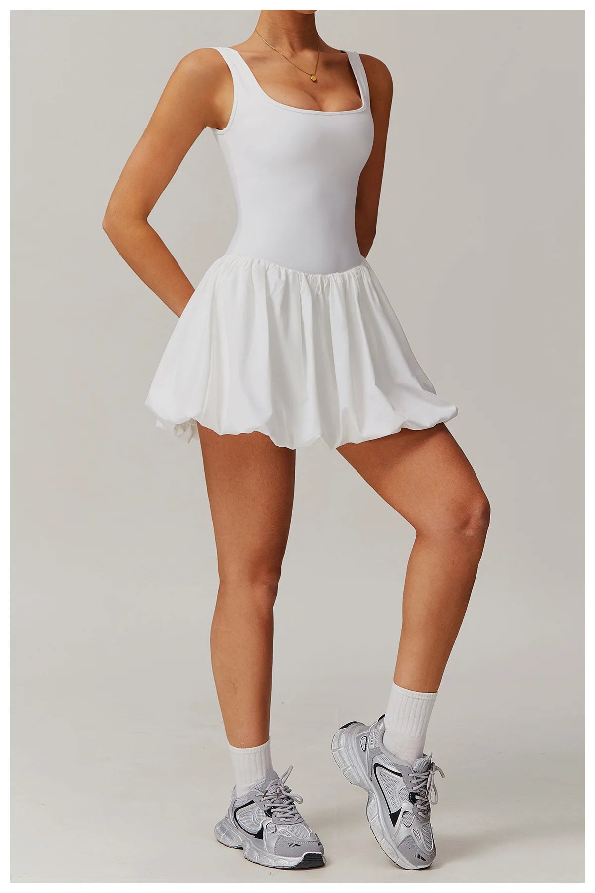 Iris Sports Dress With Shorts