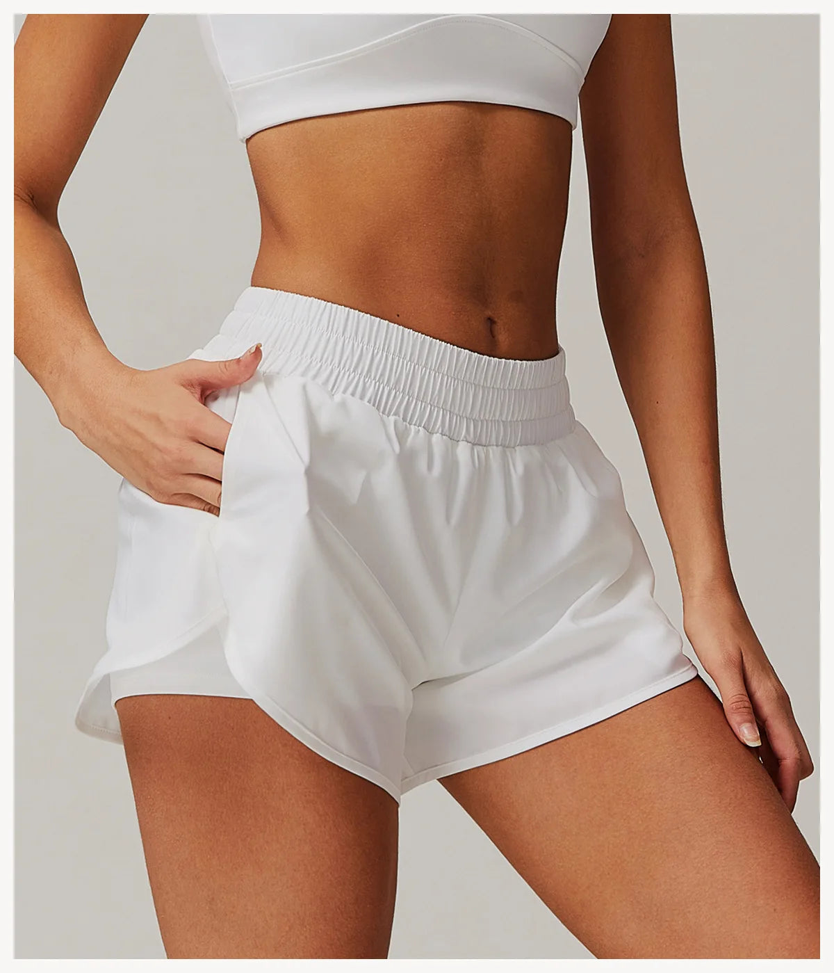 Jade Double Layer Shorts