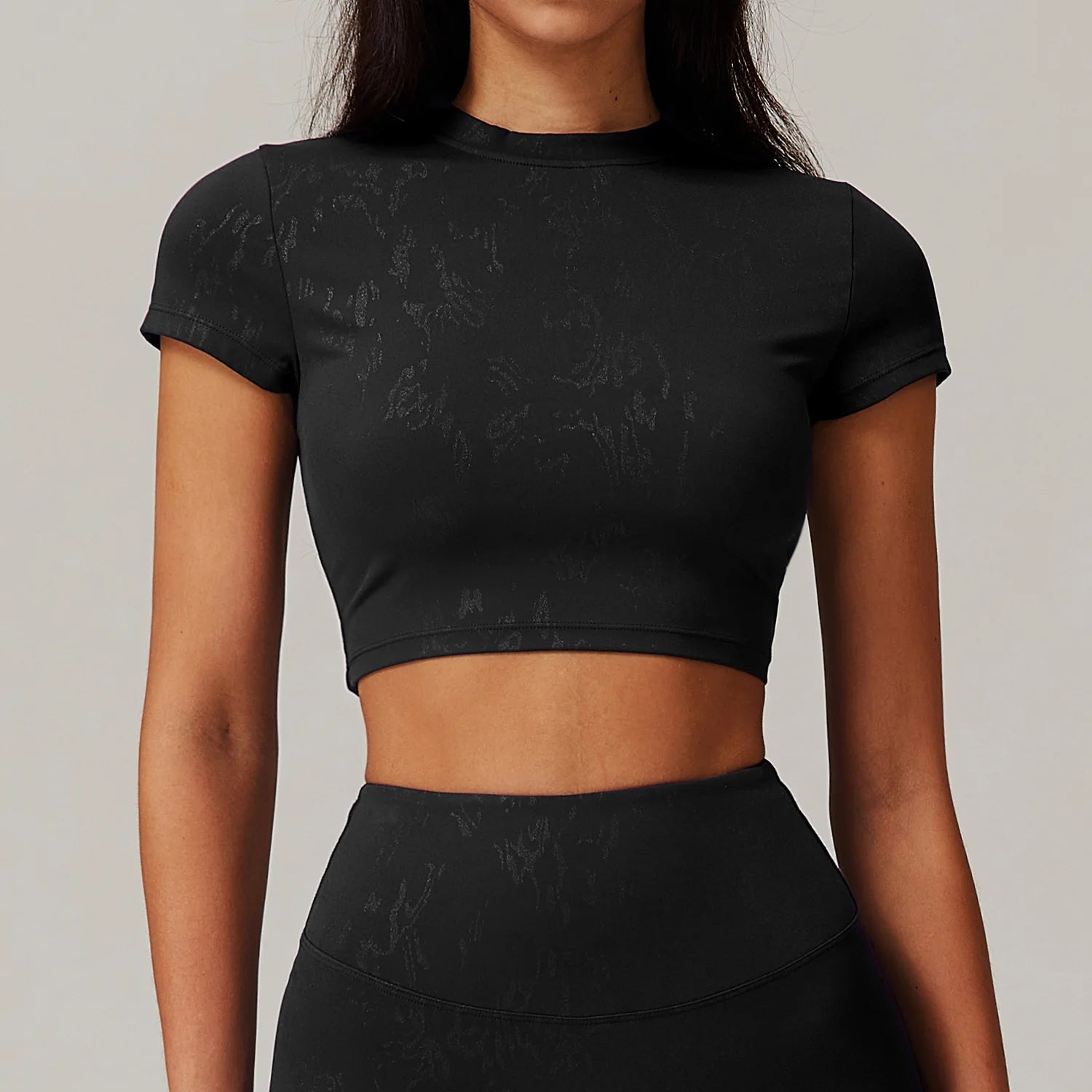 Maria Printed Crop Top